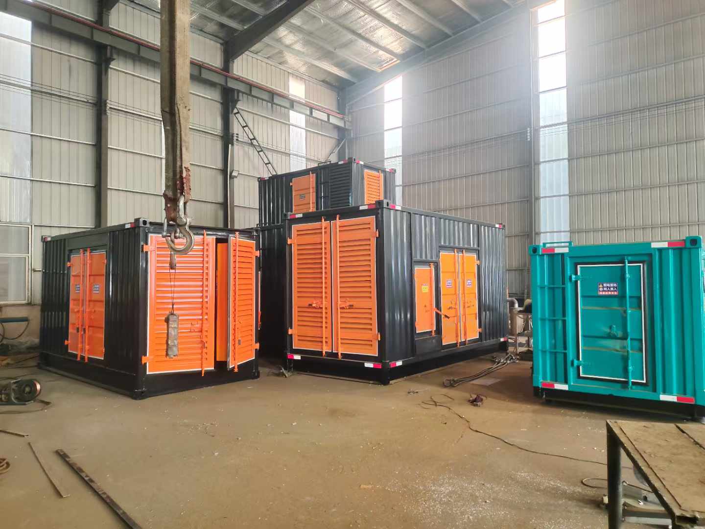 金坛500kw柴油发电机组可以带动多少功率设备？